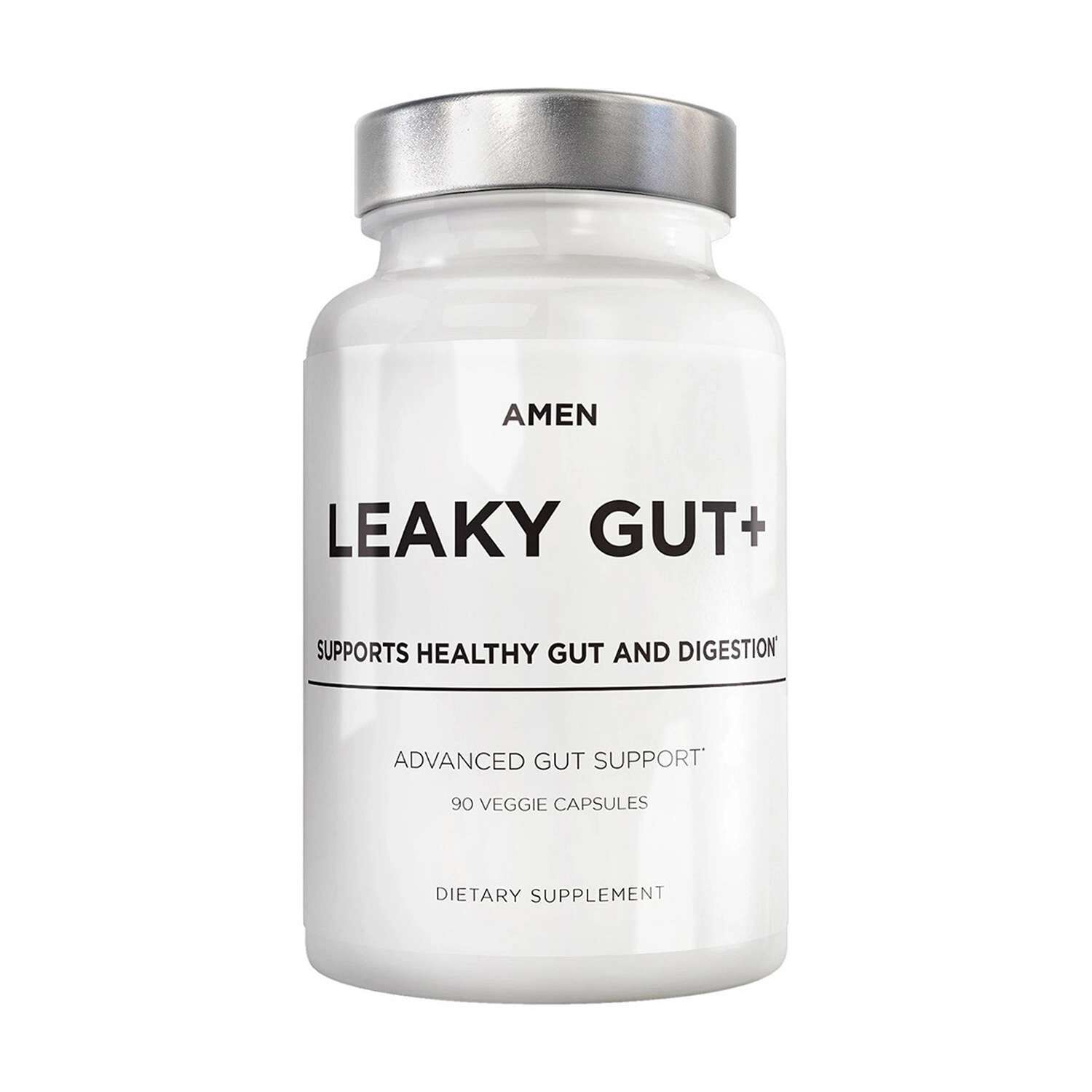Amen Leaky Gut+ - 90 Veggie Capsules (30 Servings) | GNC